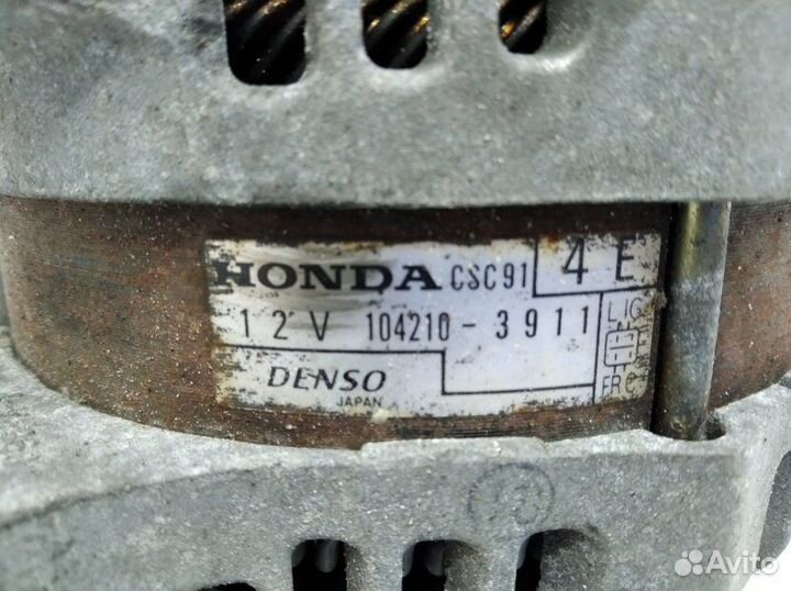 Б/У Б/У Генератор европа 2,2Tdi 1042103911 honda
