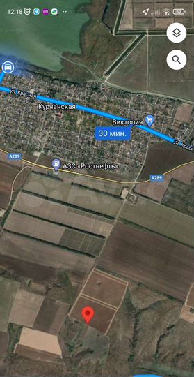 Участок 1,87 га (СНТ, ДНП)