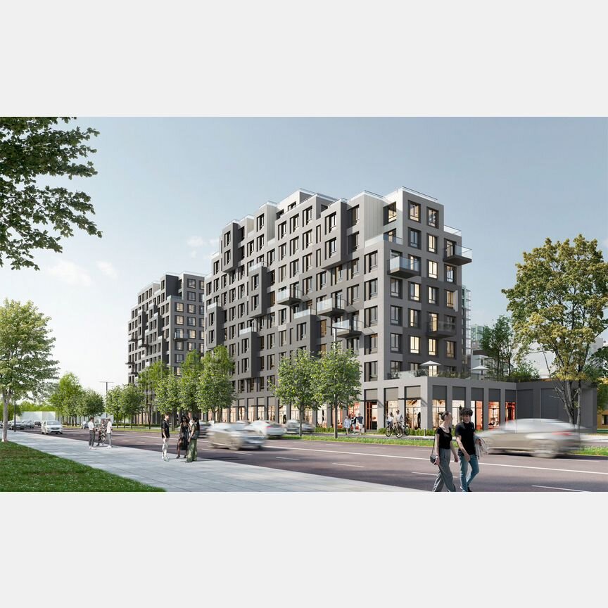2-к. квартира, 51,2 м², 7/12 эт.