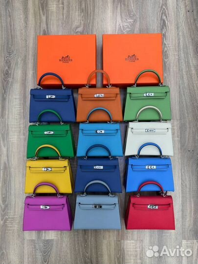 Сумка женская Hermes Kelly 22 Epsom