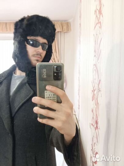 Шапка ушанка меховая