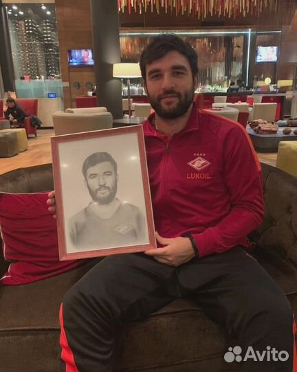 Портрет по фото карандашом