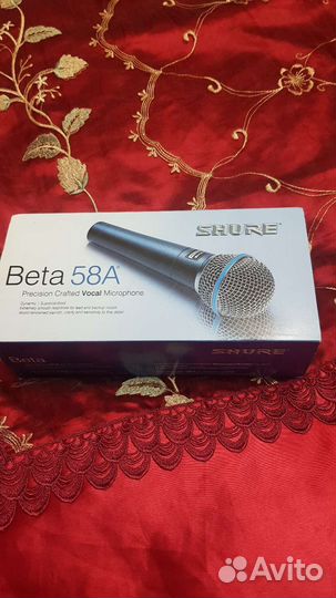 Студийный микрофон shure