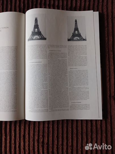 Книга альбом Bertrand Lemoine The Eiffel Tower