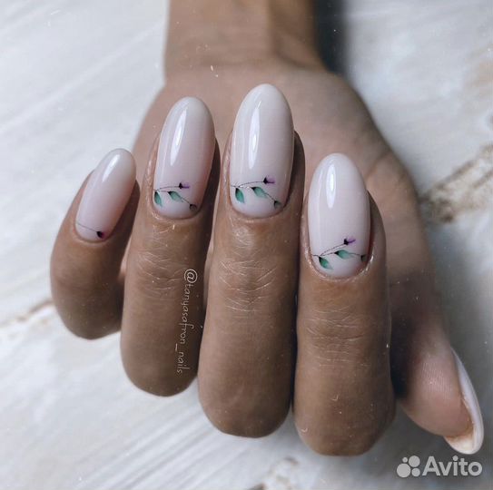 Маникюр с покрытием гель-лаком