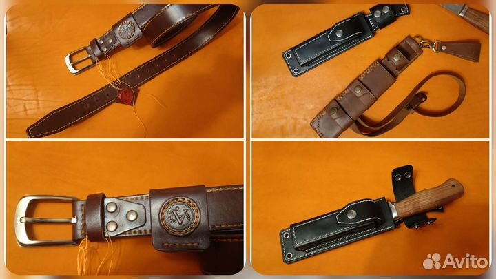 Ножны. Натуральная кожа, ручная работа на заказ
