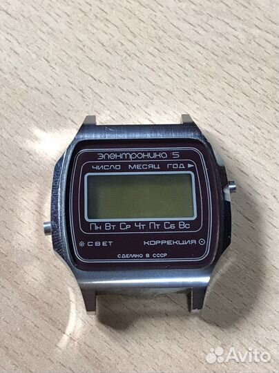 Часы электроника 5 СССР