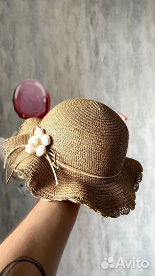 Шляпка для девочки летняя легкая