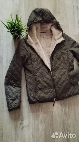 Куртка Uniqlo на густом флисе S