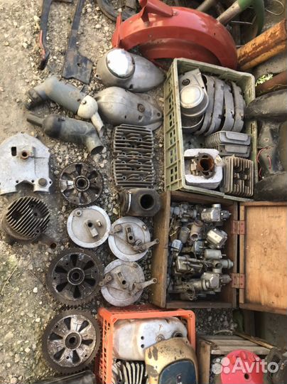 Запчасти на СССР мото