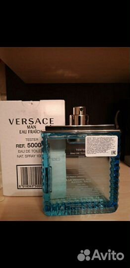 Versace man eau fraiche 100мл оригинал тестер