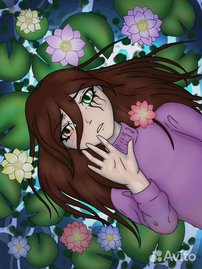 Арт аниме/портрет