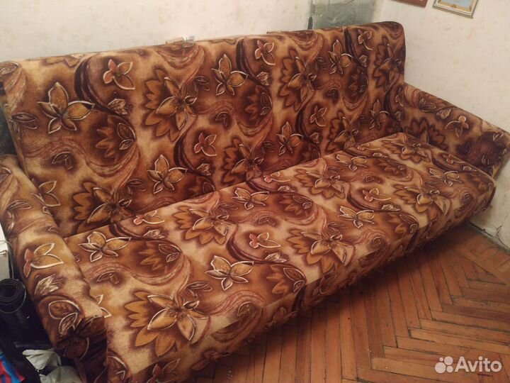 Диван-книжка прямой раскладной