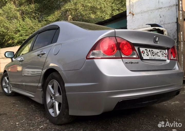 Комплект обвеса mugen honda civic 8 4D (2006-2012)