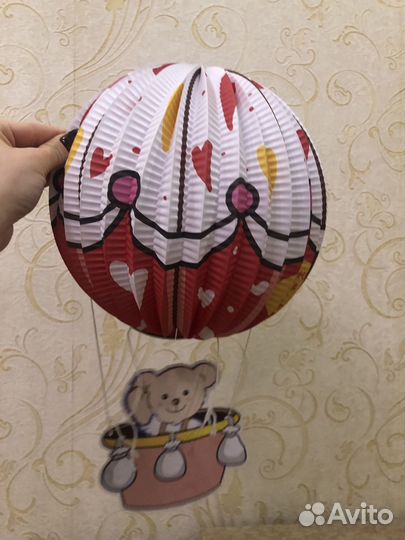 Воздушные шары бумажные на день рождение