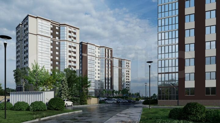 2-к. квартира, 54 м², 7/14 эт.