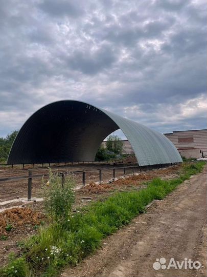 Быстровозводимый ангар под ключ