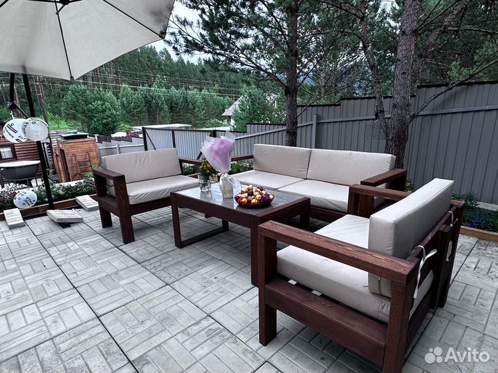 Садовая мебель уличная дачная под заказ (Комплект)