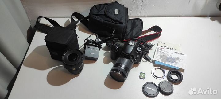Фотоаппарат canon 60d