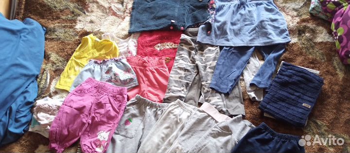 Вещи пакетом для девочки 92 98
