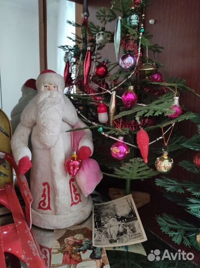 Ватный дед мороз СССР