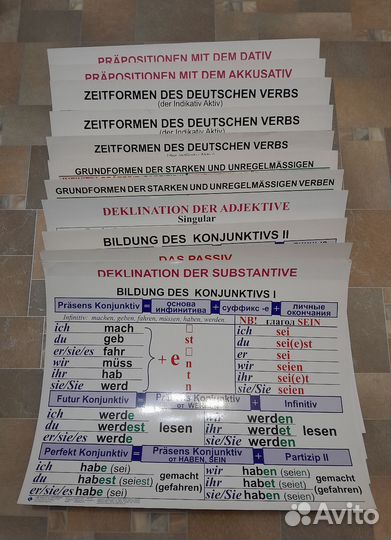 Комплект наглядных пособий (немецкий язык)