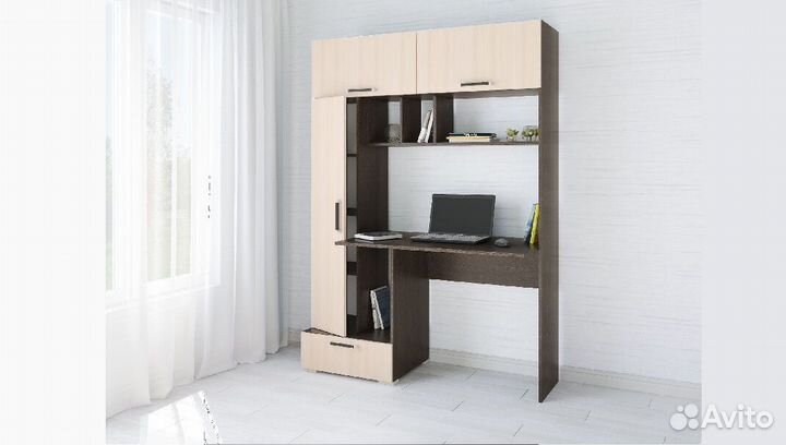 Компьютерный стол Квартет 11 венге