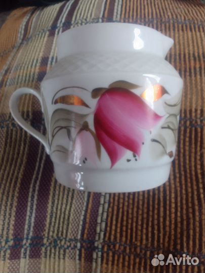 Молочник сливочник СССР фарфор