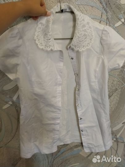 Школьная блузка из детского мира