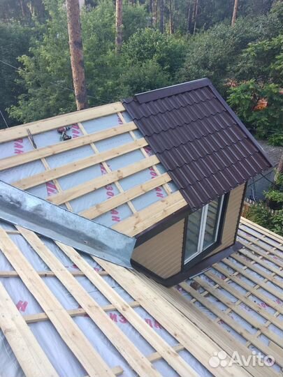 Крыша кровельные работы