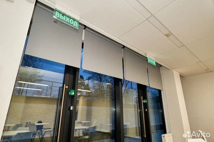 Рулонные шторы на ручном управлении