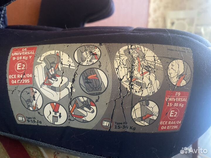 Детское автокресло 15 до 36 кг