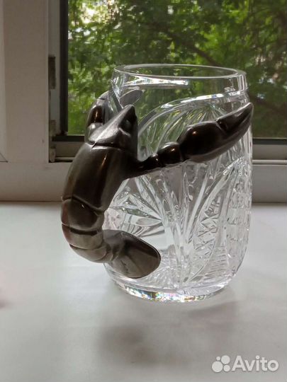 Пивная кружка с раком СССР