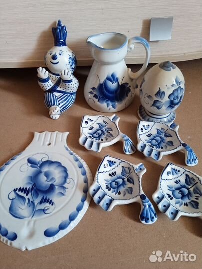 Гжель посуда