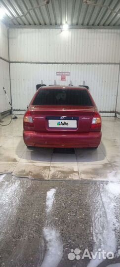 Hyundai Accent 1.6 AT, 2004, 357 411 км