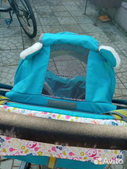 Коляска санки