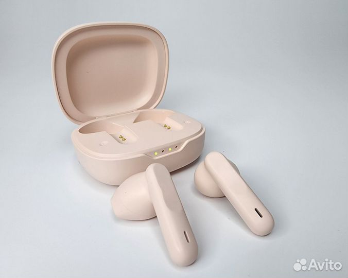 Беспроводные наушники jbl wave 300 розовые