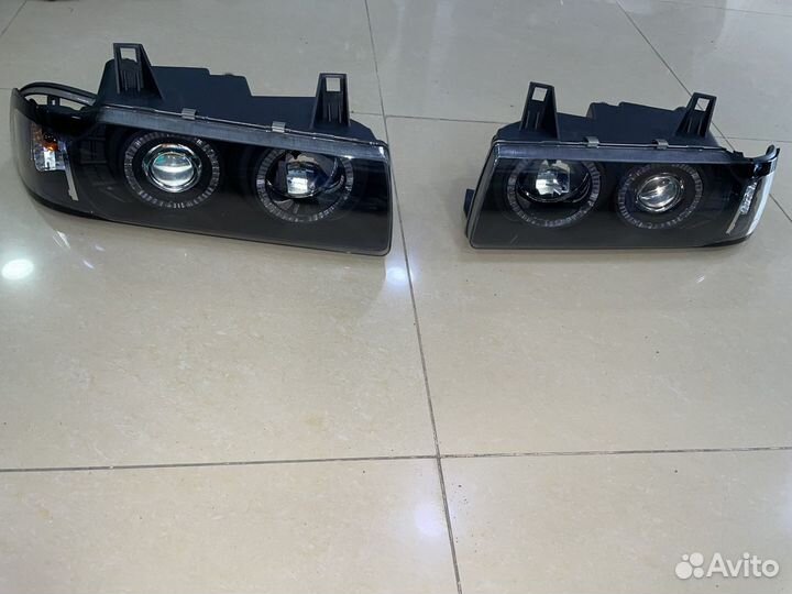 Бмв е36 фары темные тюнинг