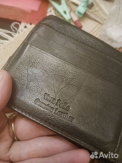 Кошелек carro vera pelle италия натуральная кожа
