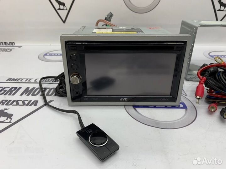 Магнитола 2DIN KW-AVX640 DVD MP3 USB CD + провода