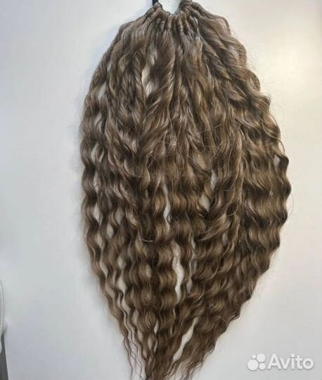 Хвост шиньон на резинке