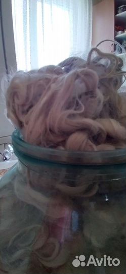 Козий пух для паутинок