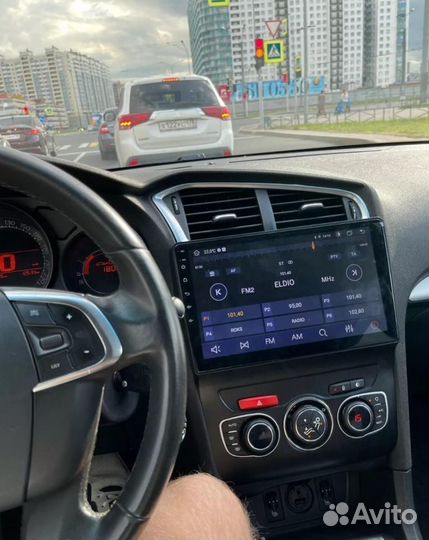 Магнитола Citroen C4 Android IPS