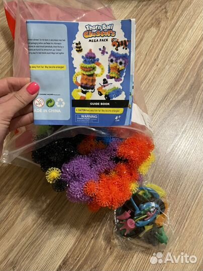 Новый конструктор липучка Bunchems