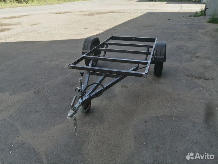 Платформа прицепа под дом на колесах с документами