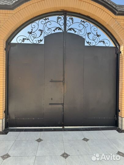 Ворота распашные бу