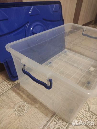 Контейнер пластиковый 40 л 55х40х25 см