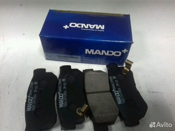 Колодки тормозные Santa Fe Tucson-08 Matrix задние