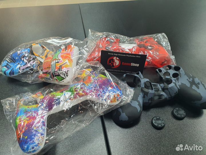 Чехол защитный для геймпада PS4 Silicone Case