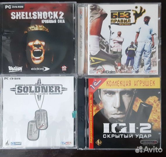 Компьютерные игры диски для пк